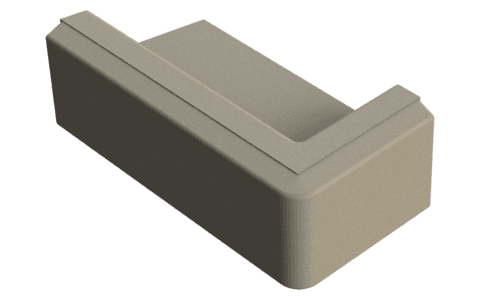 Easyblock — Vnitřní roh 90°